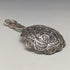 British Vintage Sterling Silver Filigree Tea Caddy Spoon